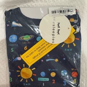 Little Sleepies Navy Solar System Pajama Set - Multicolor Planets